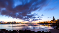 Liverpool at Dawn from Egremont