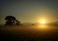 Sunrise over Snowdon