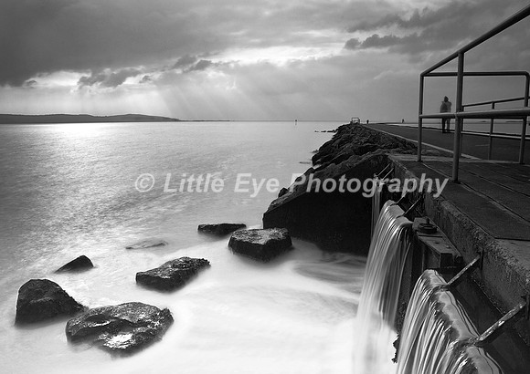 Outflow at West Kirby Marine Lake