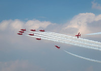 Red Arrows 'Tornado' formation